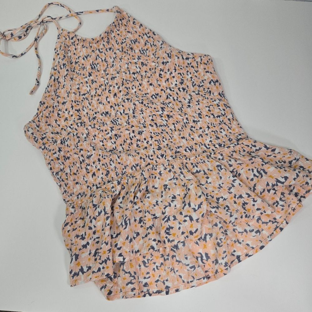 Patrons of Peace printed halter top